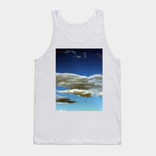 Clouds Dark Blue Sky Tank Top